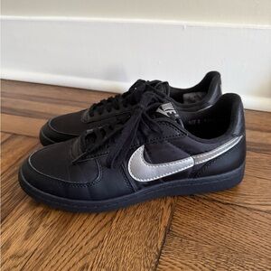 Nike Field General Black and Silver Sneakers